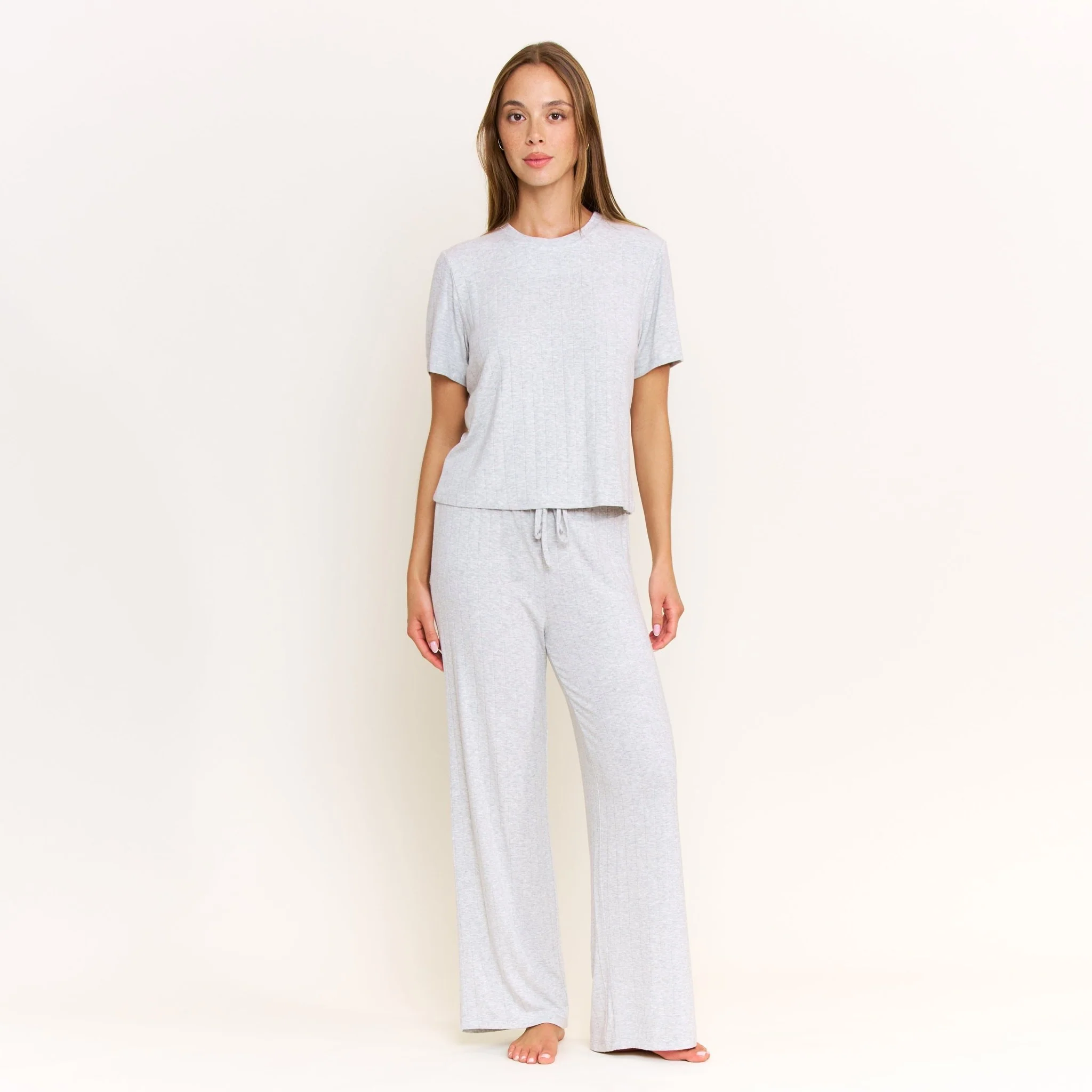 Cloud Modal Pant in Heather Grey - Image 5