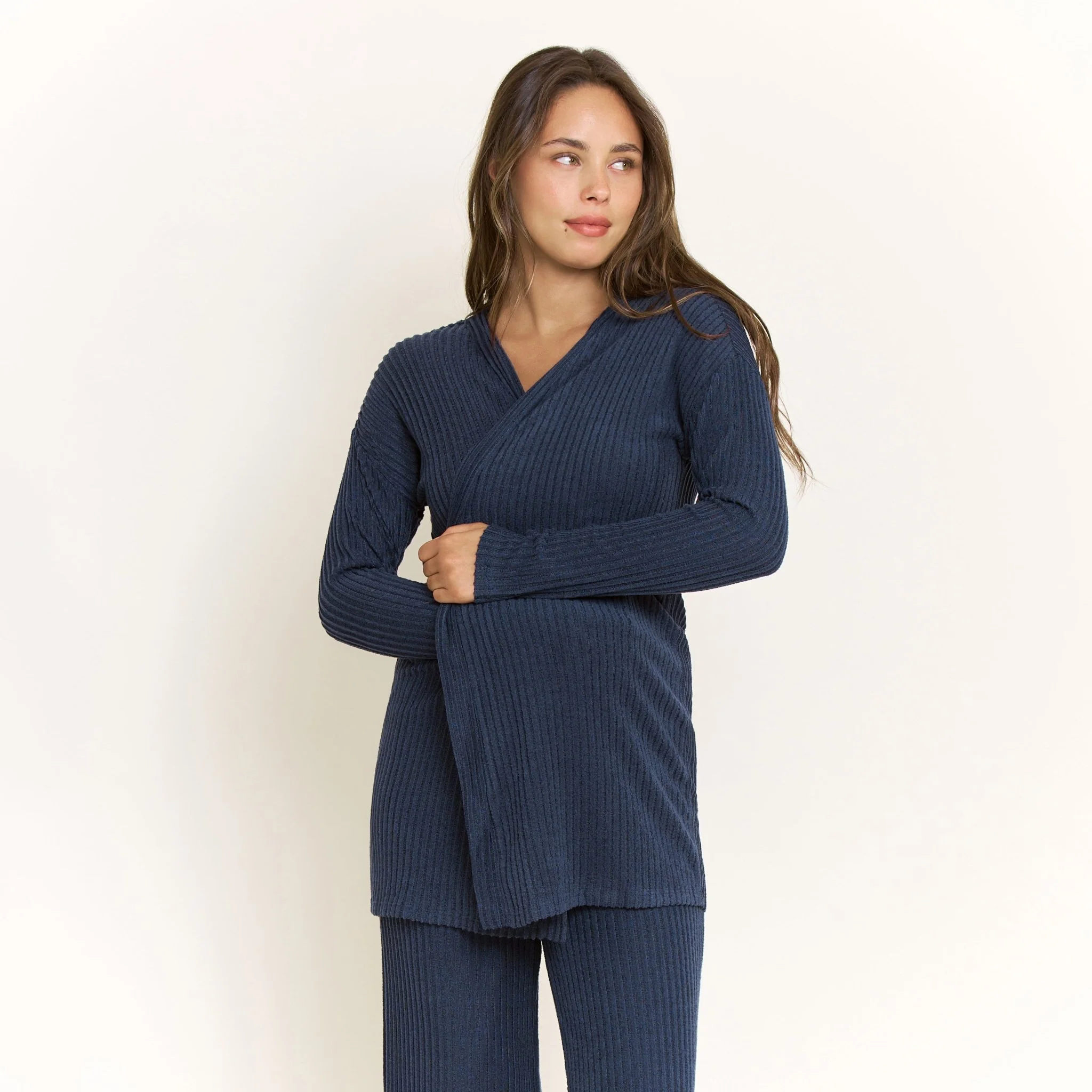 Dream Cloud Cardigan in Midnight - Image 2