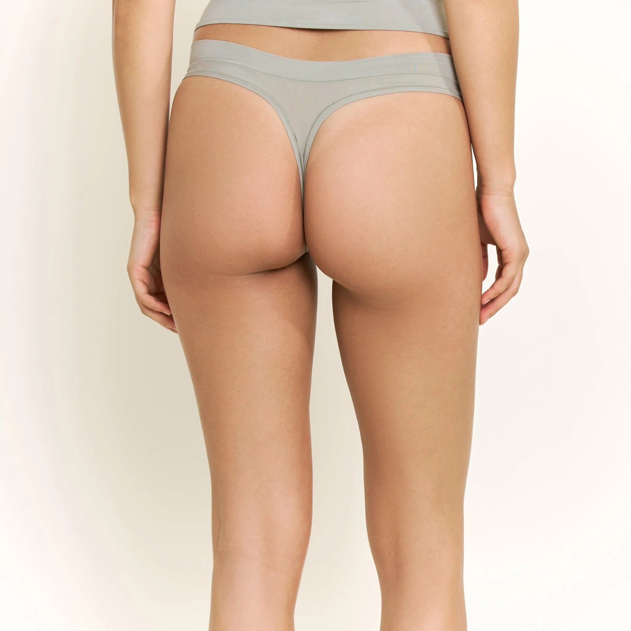 Emery Thong in Soft Olive - Image 5