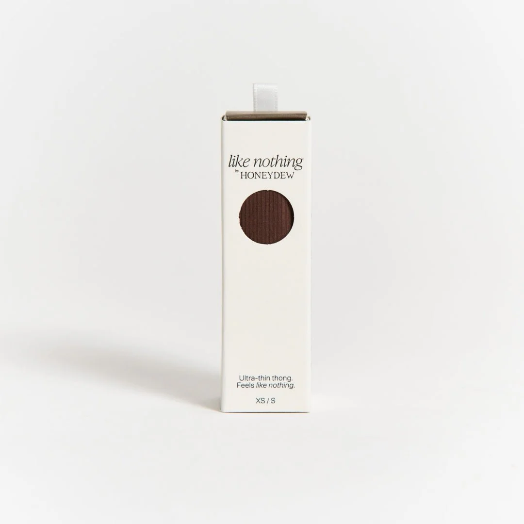 Like Nothing Thong in Espresso - Image 6