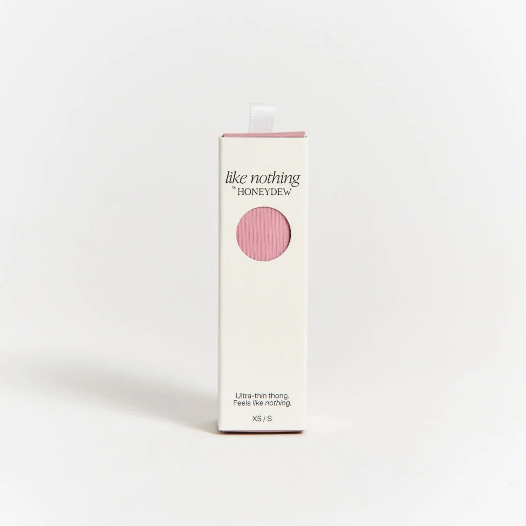 Like Nothing Thong in Rosy - Image 5