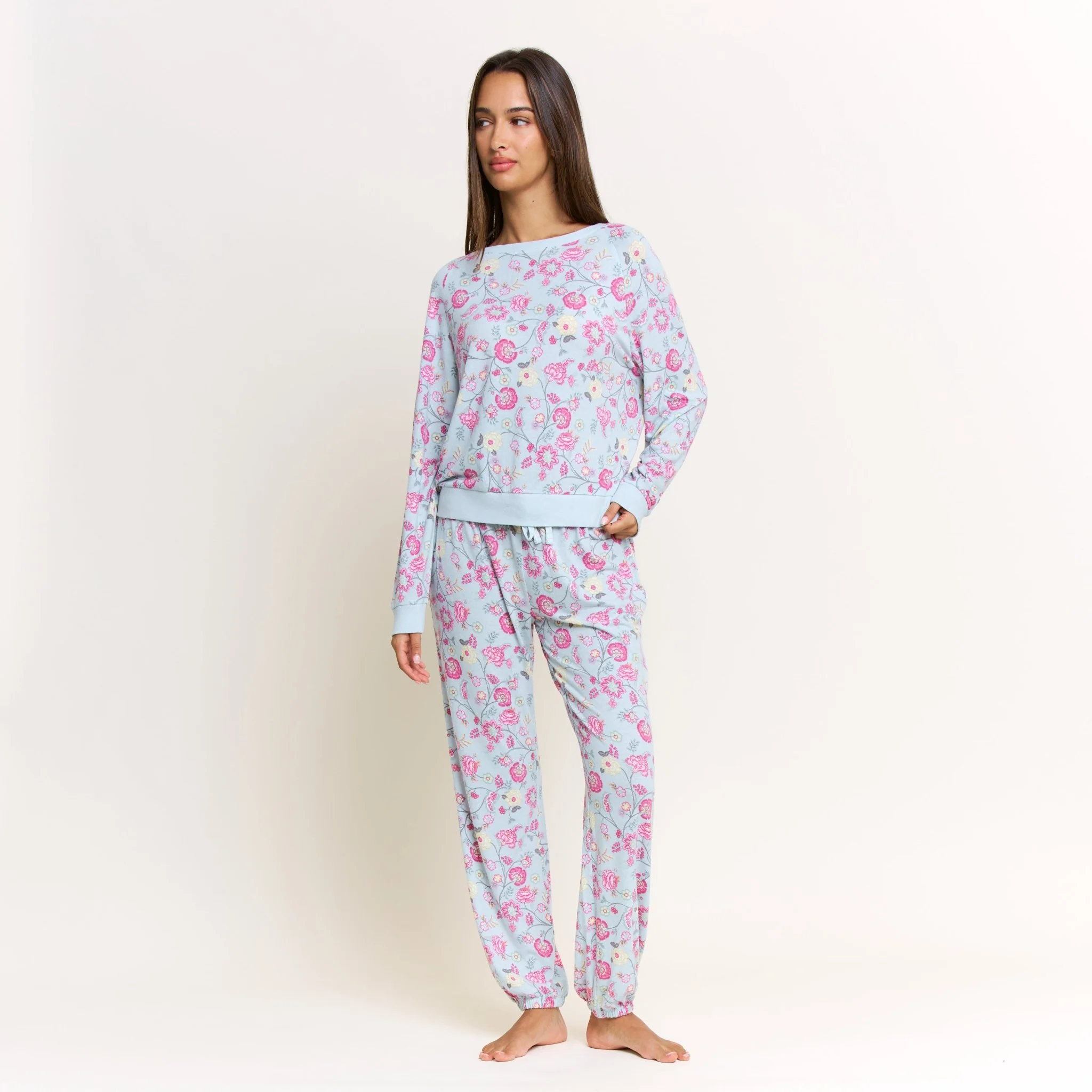Star Seeker Long Set in Drift Vine Poppy